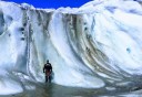 Photo of Man standing on Exit Glacier